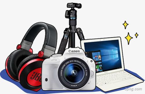 數(shù)碼產(chǎn)品電腦相機(jī)指耳機(jī)活動png素材透明免摳圖片-產(chǎn)品實(shí)物